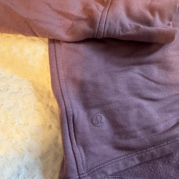 Lululemon Athletica Twist Knot Pullover Sweatshirt- Cyber Violet - Picture 3 of 4